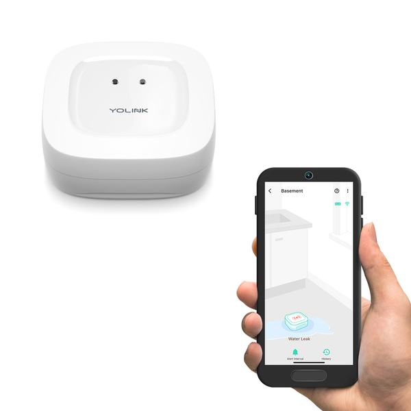 YoLink water leak sensor